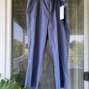 NWT RBX Women’s Wide Leg Pull On Pants Sz L Navy Nylon